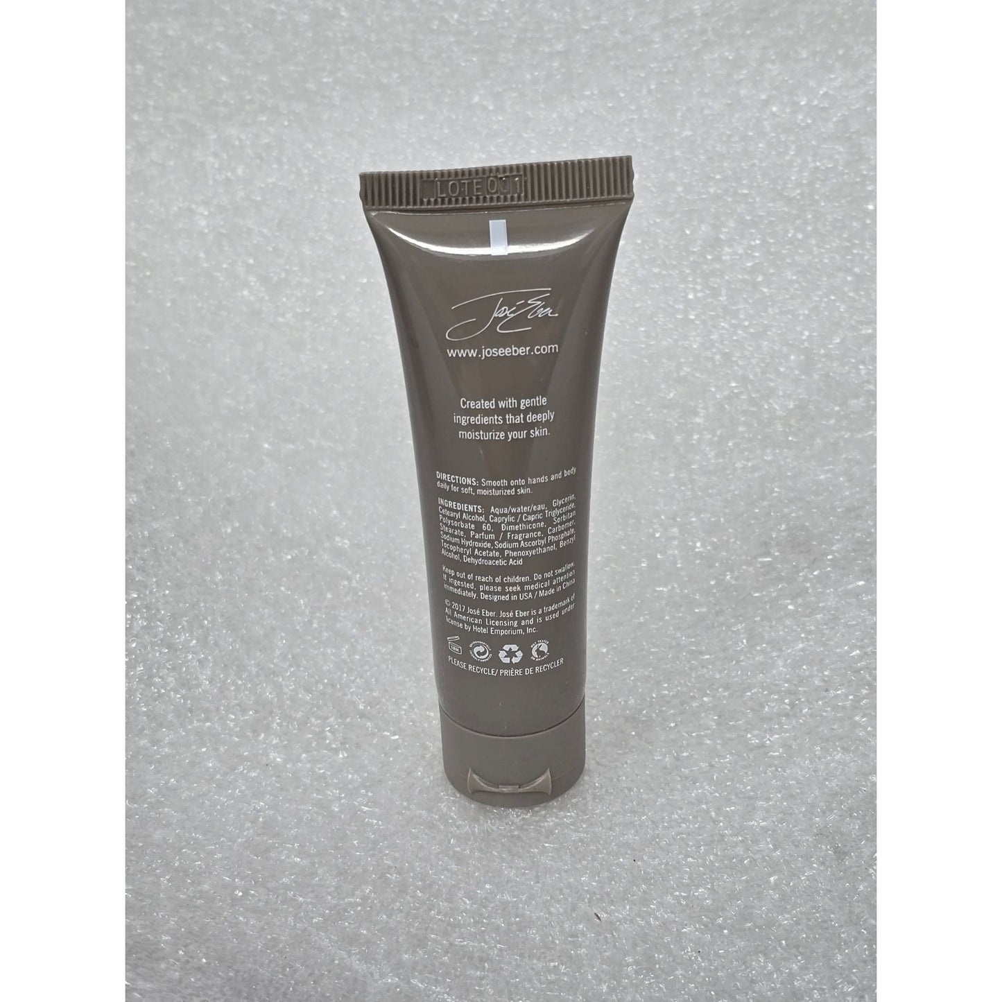 Jose Eber Royale Rose Body Lotion 1 Oz Travel Size Moisturizing Cream Soft Skin