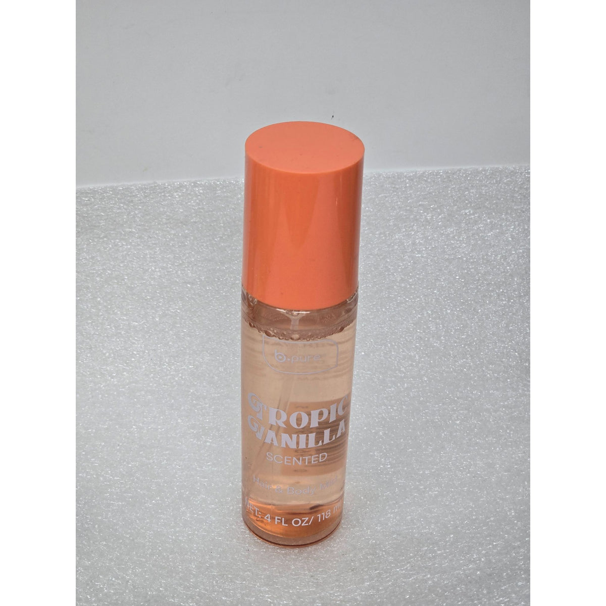 Tropic Vanilla Hair & Body Mist 4 Fl Oz 118 mL Scented Fragrance Spray By B.Pure