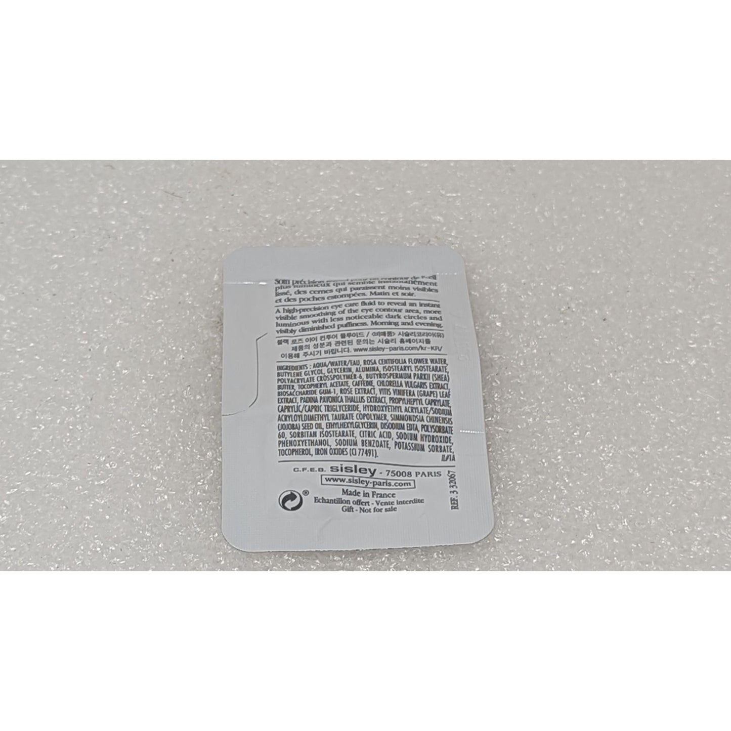 Sisley Paris Black Rose Eye Contour Fluid 0.05 Fl. Oz. 1.5ml Sample