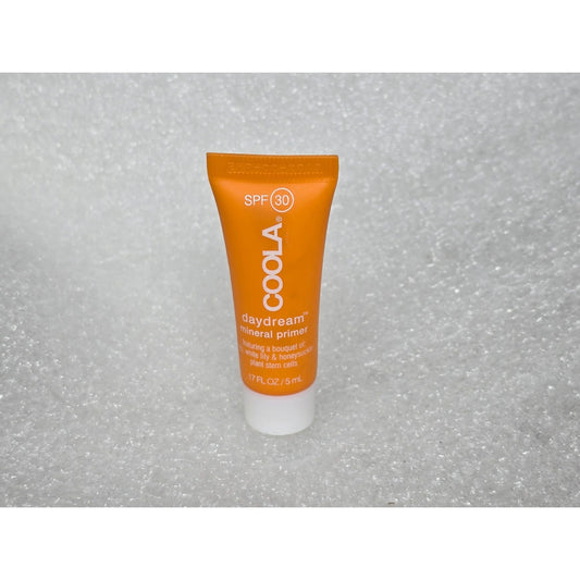 Coola Daydream SPF 30 Mineral Primer 0.17 Fl Oz Travel Size Plant Stem Cells