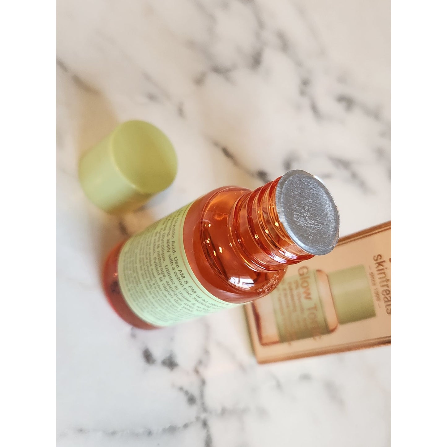 Pixi Glow Tonic 5% Glycolic Acid Exfoliating Toner 15ml Travel Size