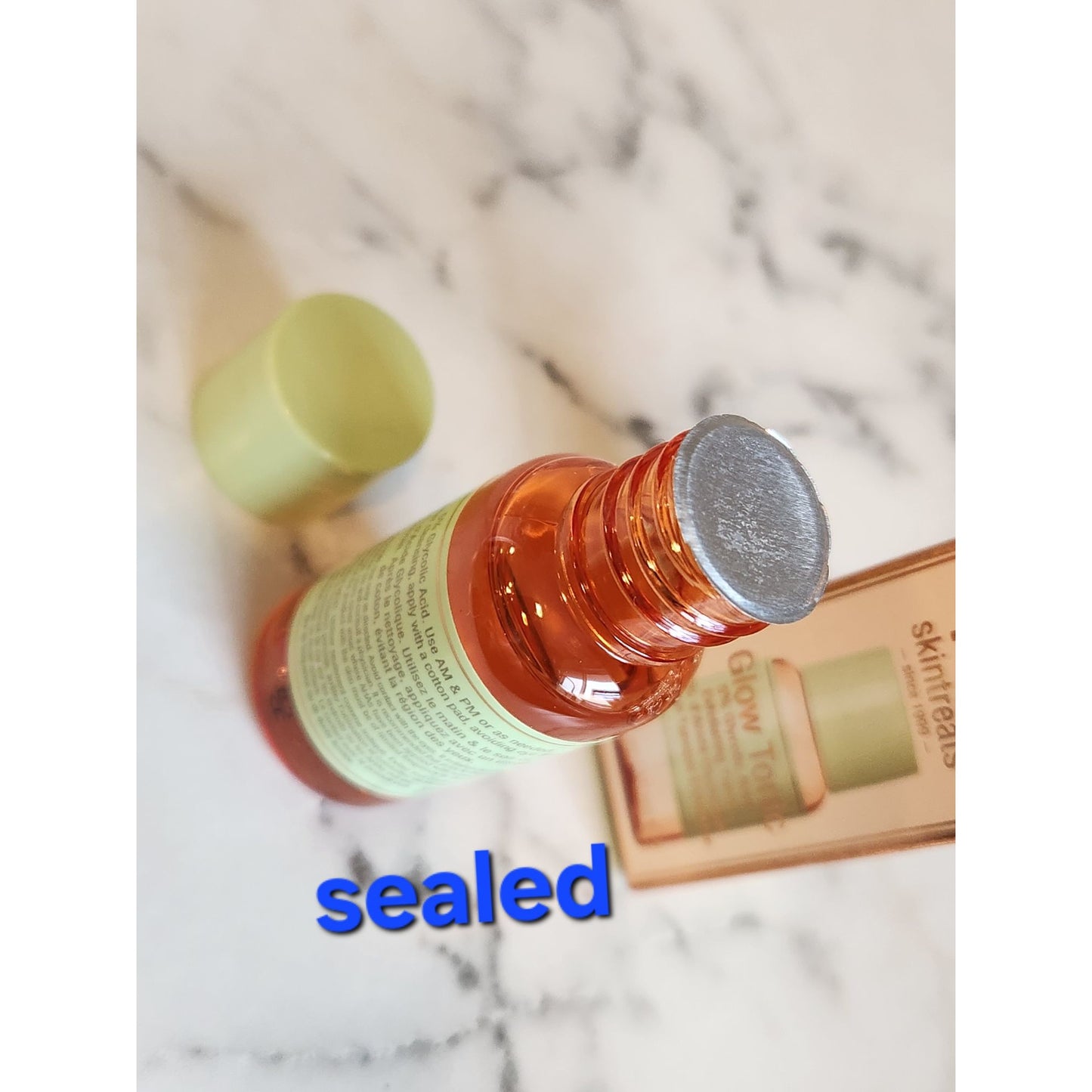 Pixi Glow Tonic 5% Glycolic Acid Exfoliating Toner 15ml Travel Size