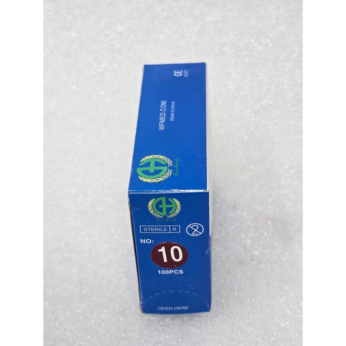 Surgical Blades 100 Pcs Single-Use Carbon Steel Sterile #10