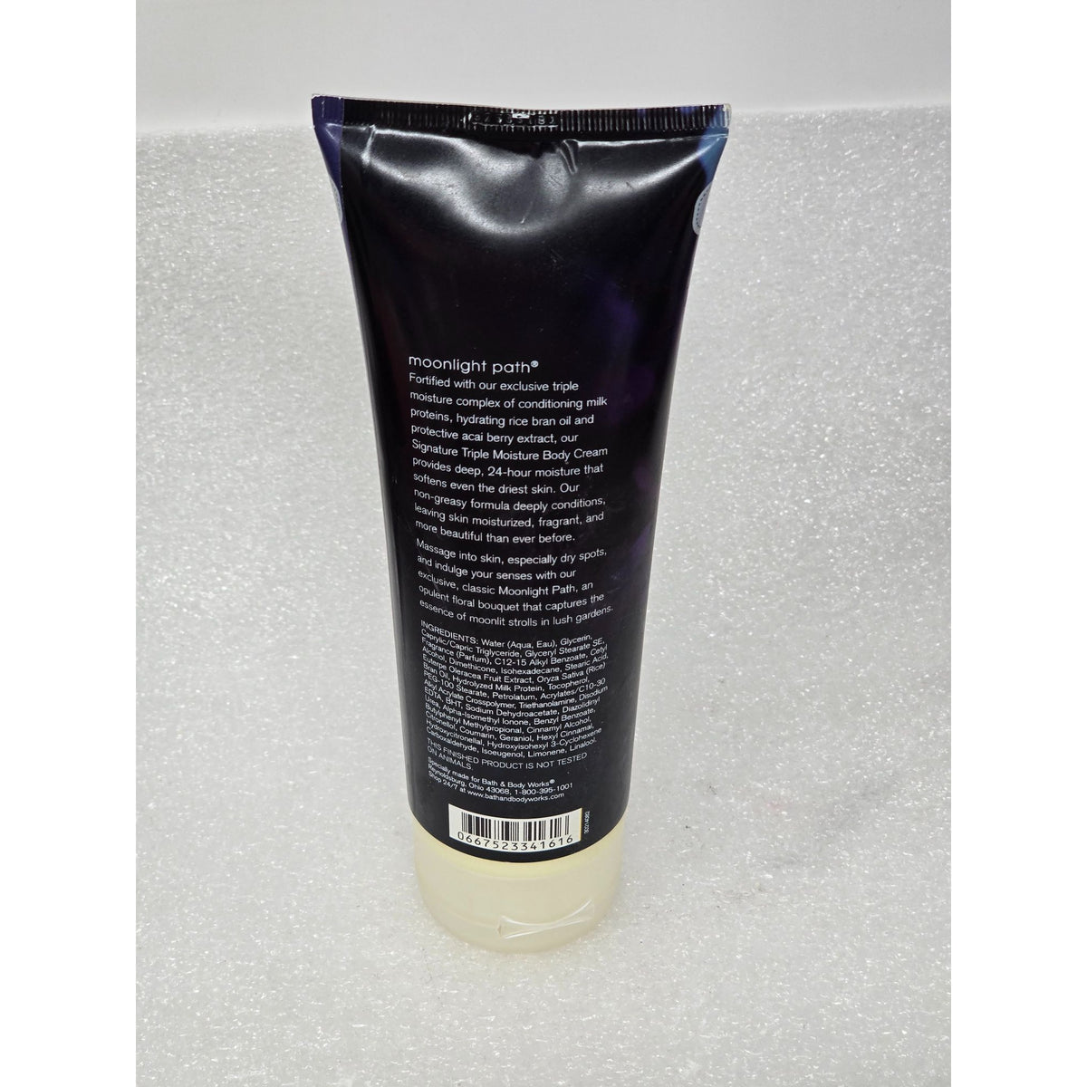 Cream Path Bath & Body Works Moonlight Path Triple Moisture Body Cream 8 Oz ...