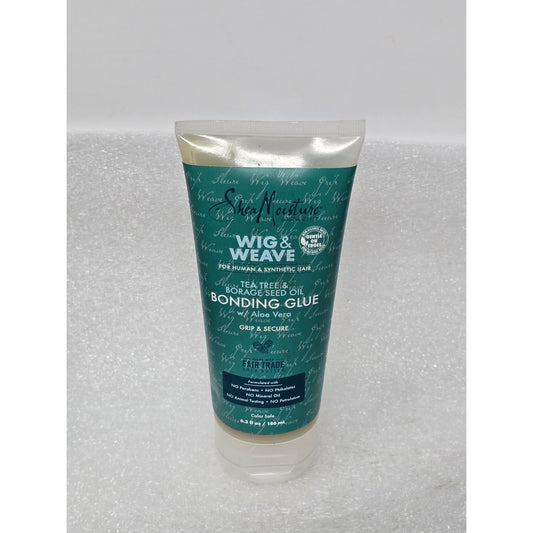 Shea Moisture Wig & Weave Bonding Glue With Tea Tree & Borage Seed Oil 6.3 Fl Oz
