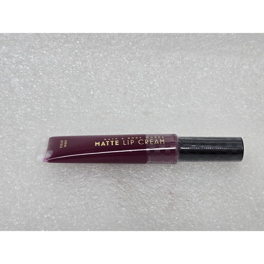 Bath & Body Works Matte Lip Cream In Violet Night Shade