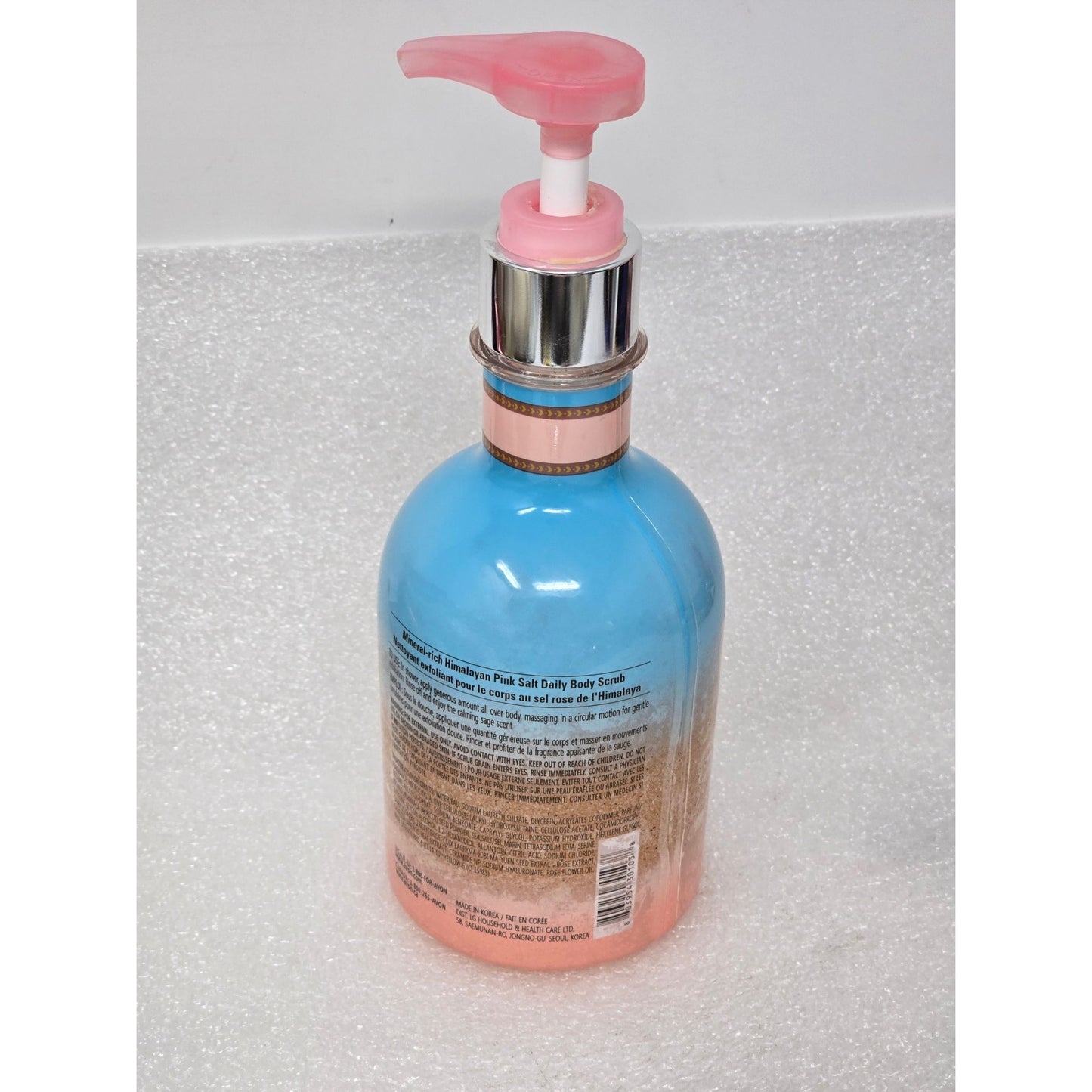 Avon Veilment Natural Spa Himalayan Pink Salt Body Scrub & Cleanser 400ml