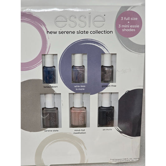 Essie New Serene Slate Nail Polish Collection 6-Piece Set