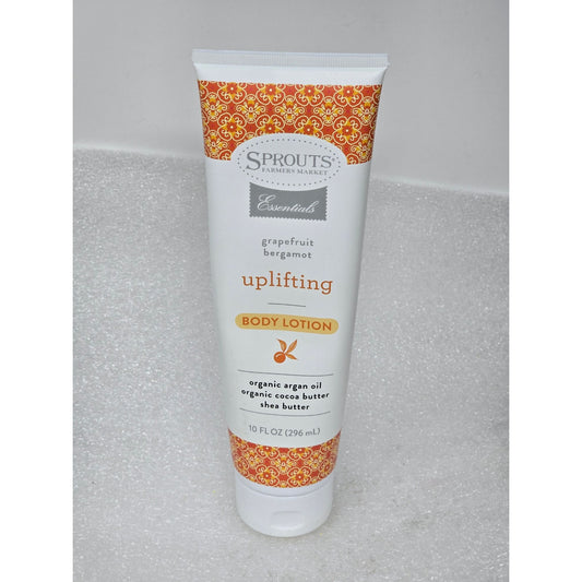 Sprouts Farmers Market Essentials Grapefruit Bergamot Uplifting Body Lotion 10Oz