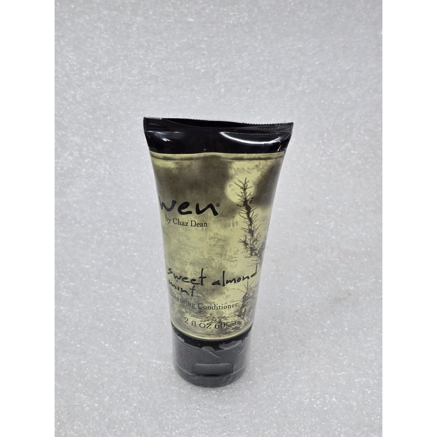 Wen by Chaz Dean Sweet Almond Mint Cleansing Conditioner 2 oz Travel Size