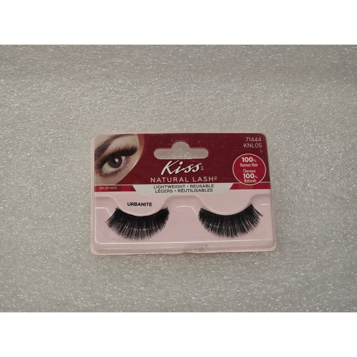 Kiss Natural Lash Urbanite Lightweight & Reusable False Lashes 71444 KNL05