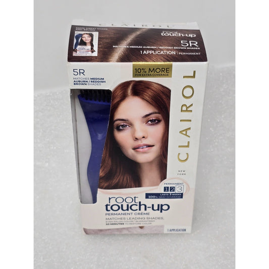Clairol Root Touch-Up Permanent Creme 5R Medium Auburn/Reddish Brown 1 Application