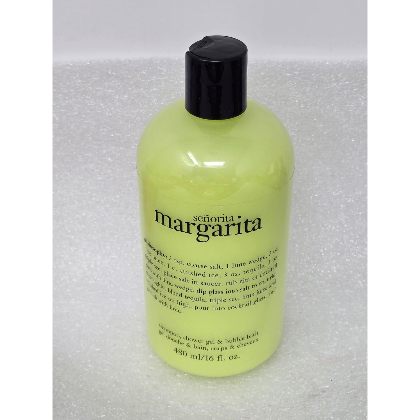 Philosophy Señorita Margarita Shampoo, Shower Gel & Bubble Bath 16oz Lime Scent