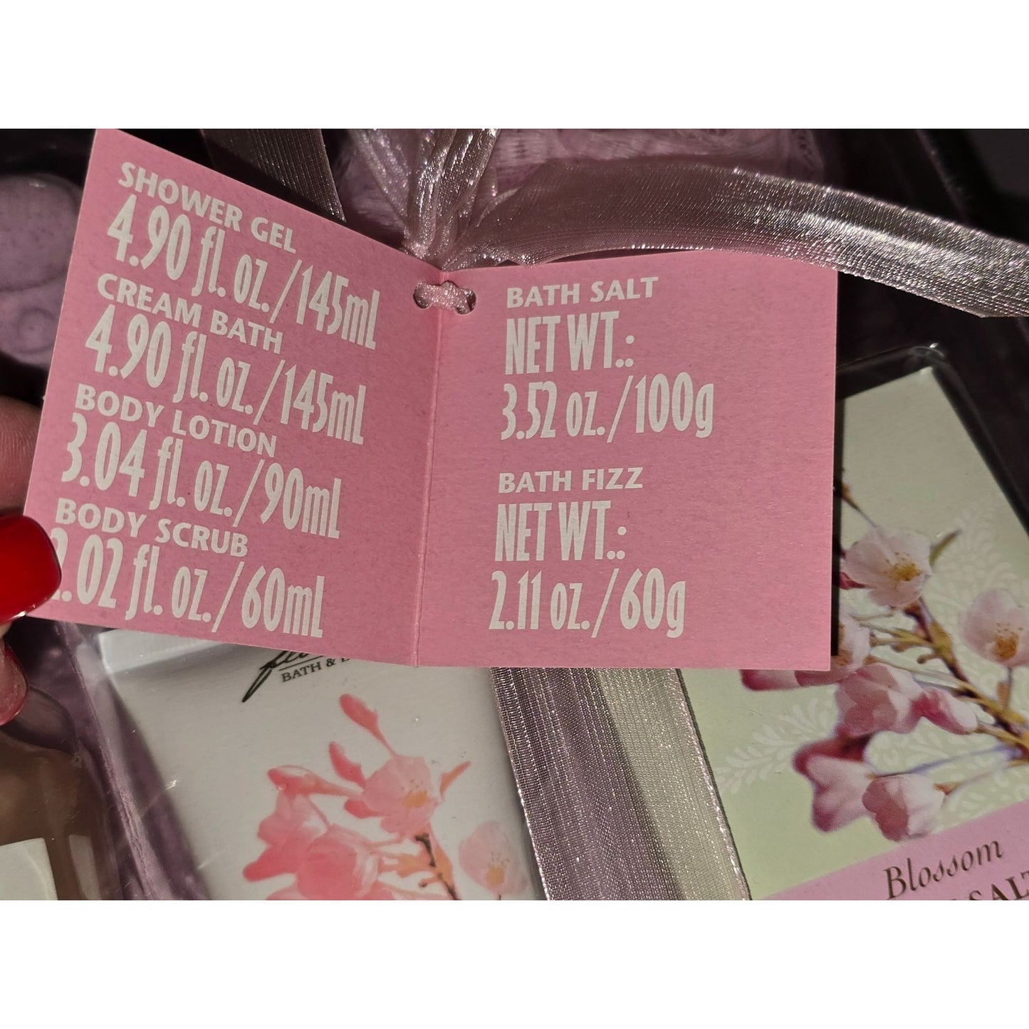 Floral Breeze Luxury Bath & Body Spa Gift Set  6 Piece Collection Blossom