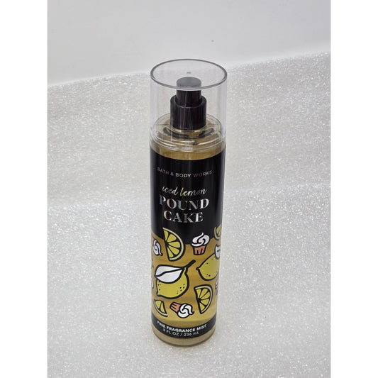 Bath & Body Works Iced Lemon Pound Cake Fine Fragrance Mist 8 Fl Oz