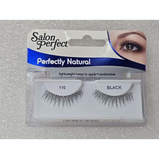 Salon Perfect Perfectly Natural False Eyelashes 110 Black