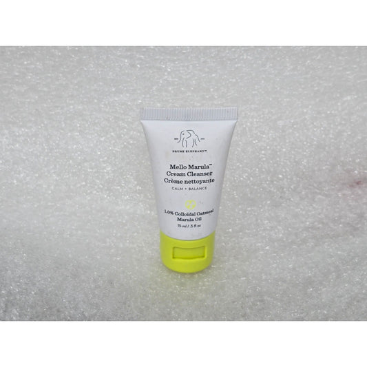 Drunk Elephant Mello Marula Cream Cleanser .5 oz Travel Size Colloidal Oatmeal