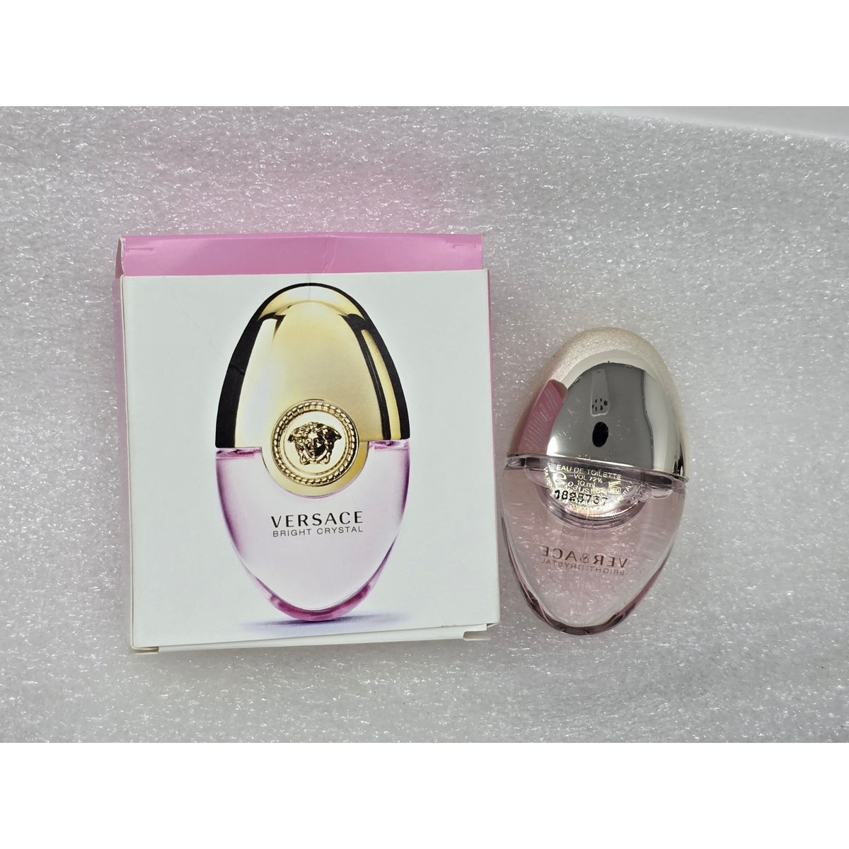Versace Bright Crystal Eau De Toilette Perfume Spray Women's Miniature .3 oz