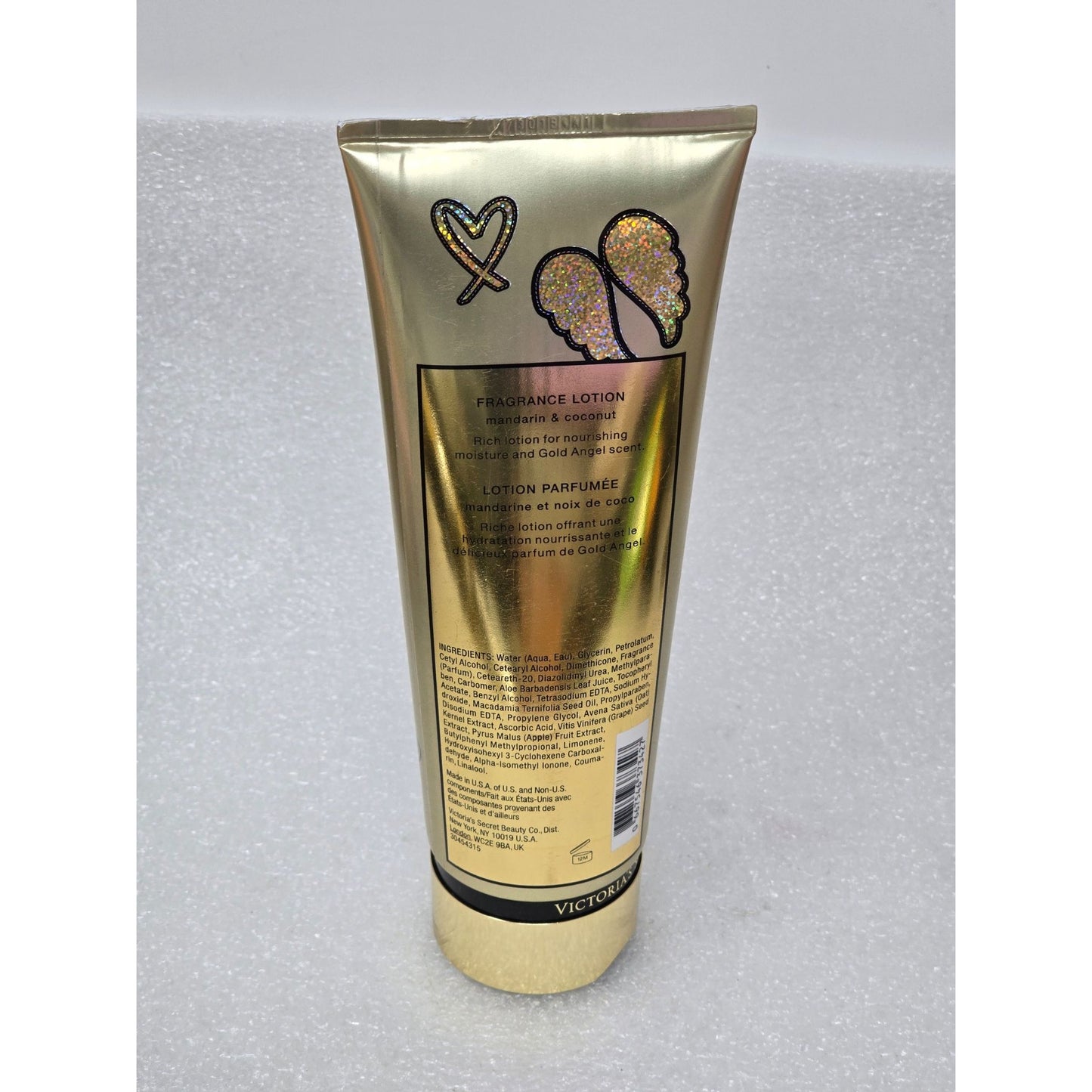 Victoria's Secret Gold Angel Fragrance Lotion 236ml / 8oz Rich Hydration & Coconut Scent