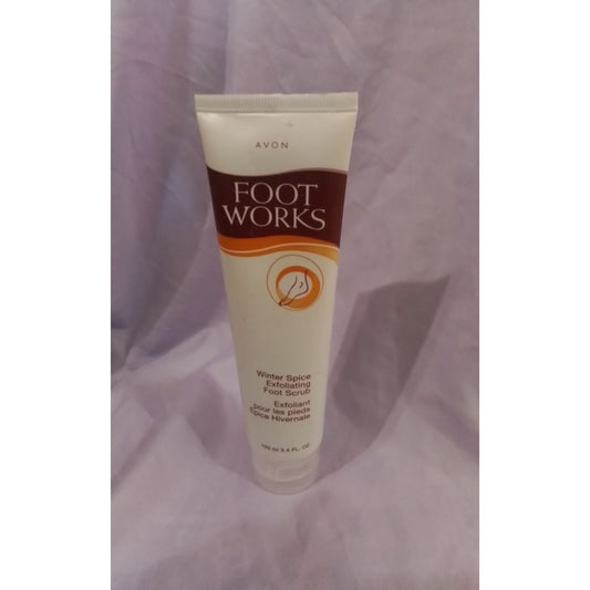 Avon Foot Works Winter Spice Exfoliating Foot Scrub, 100ml