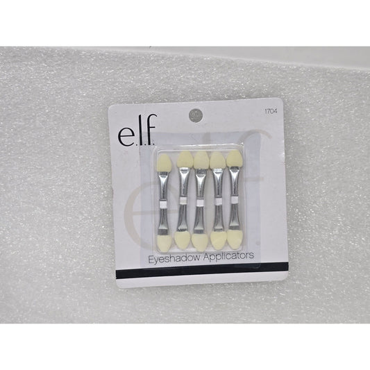 e.l.f. Eyeshadow Applicators - Double-Sided Velvet Soft Pack Of 5