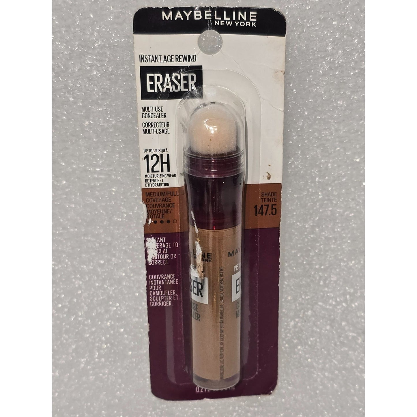 Maybelline Instant Age Rewind Eraser Concealer 147.5 Medium Coverage Multi-Use