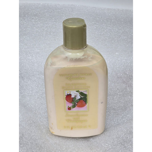 Victoria's Secret Garden Strawberries & Champagne Silkening Body Lotion 8 Fl Oz