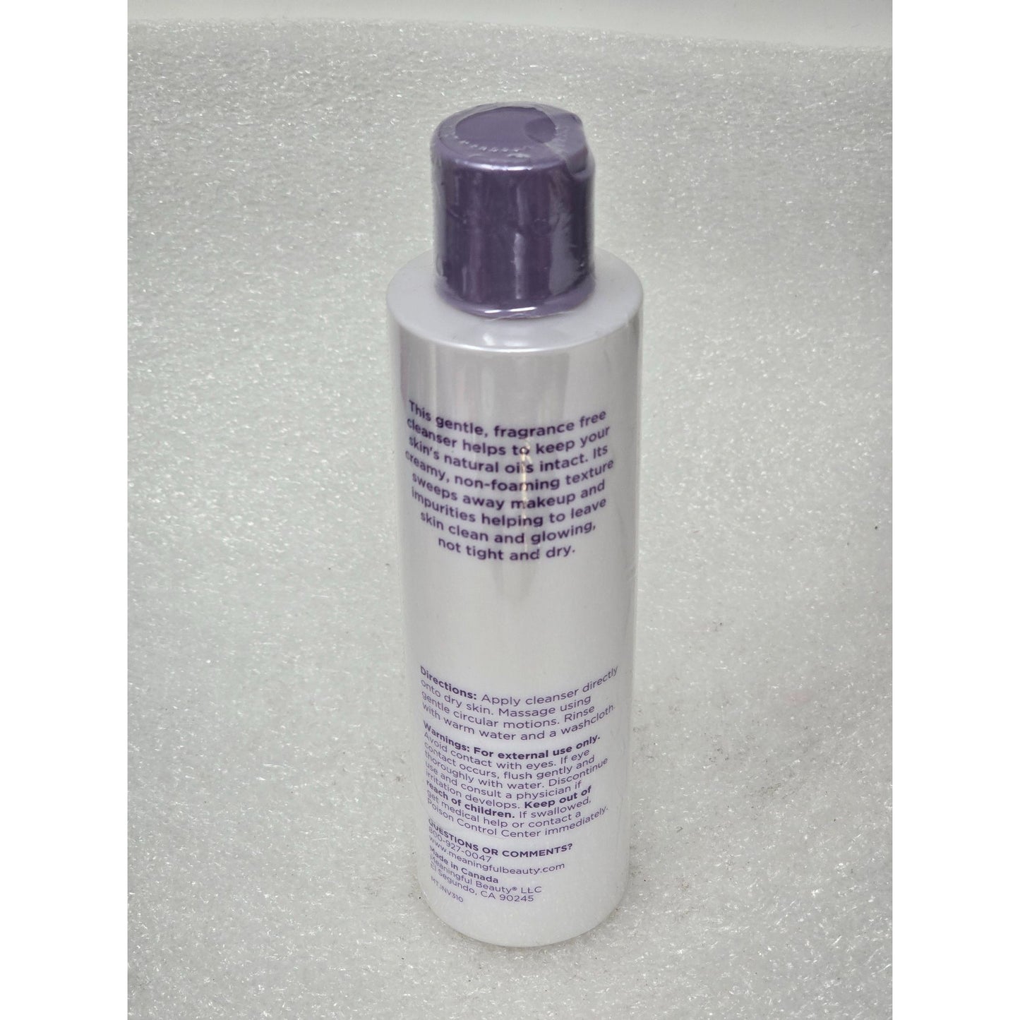 Meaningful Beauty Cindy Crawford Skin Softening Cleanser 6 Oz Fragrance-Free