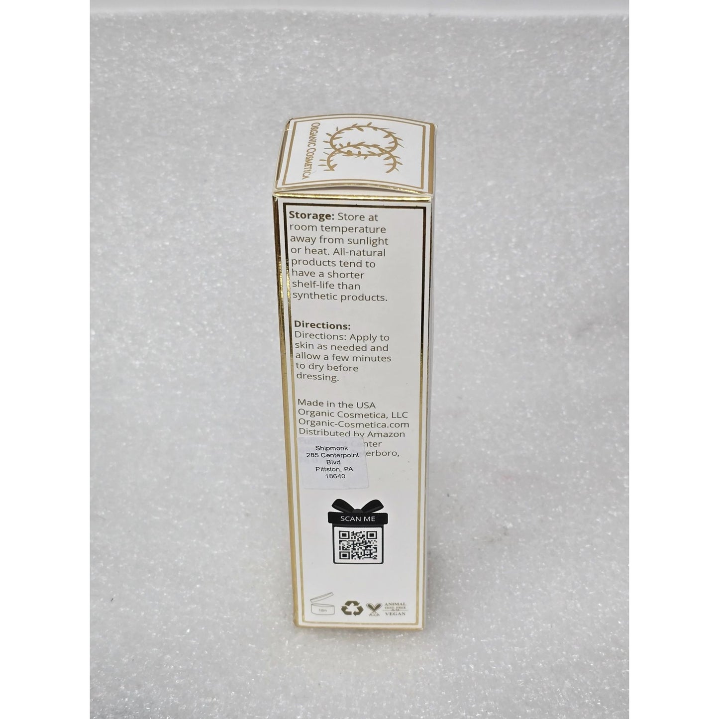 Organic Cosmetica Bodacious Age-Defying Pumpkin Spice Body Oil 4 Fl Oz