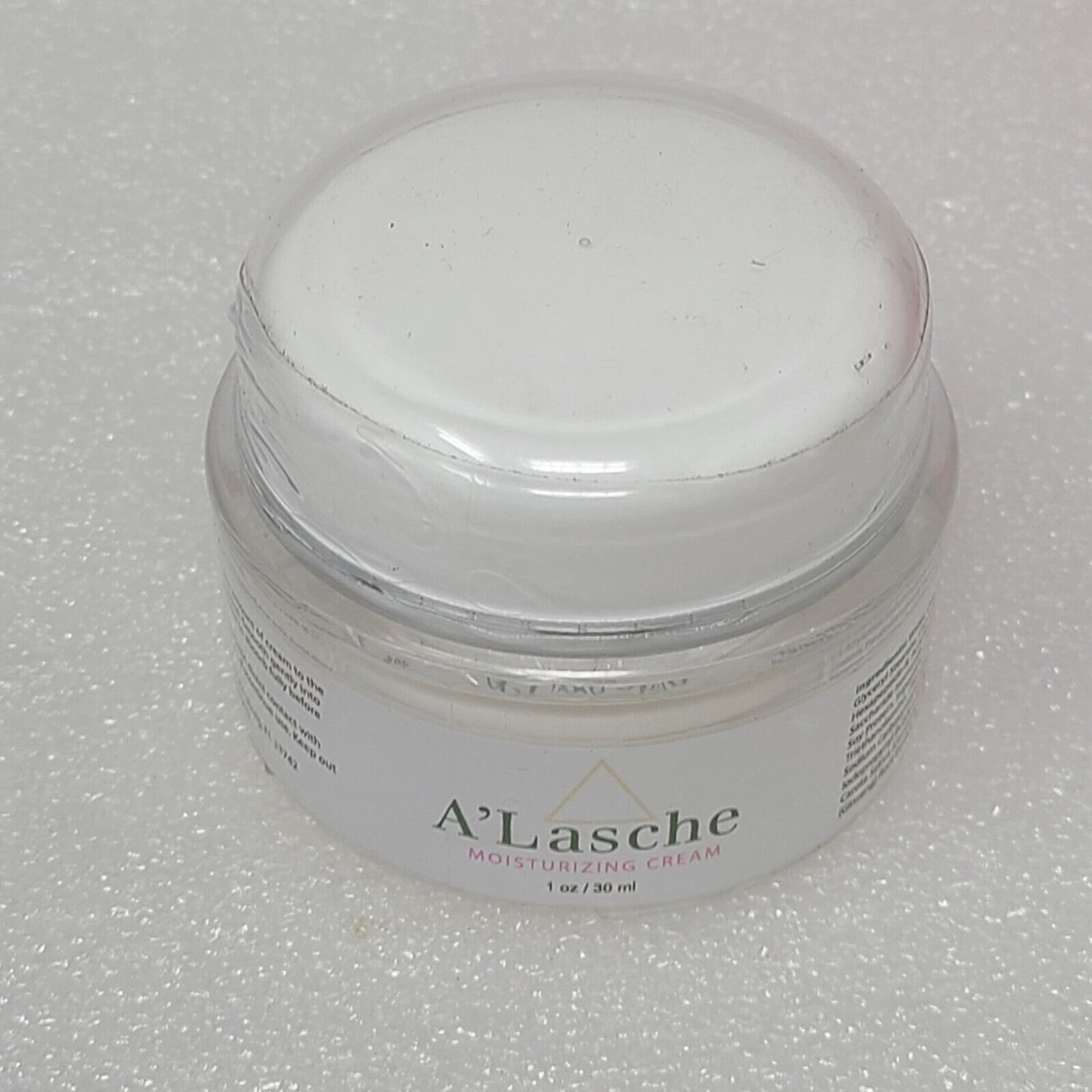 A'Lasche Moisturizing Cream Hydrate & Nourish For Silky Smooth Skin 1 Oz