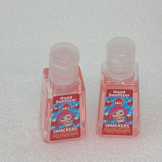 Smackers Purifying Pals Hand Sanitizer Berry Sweet Mermaid Lot of 2