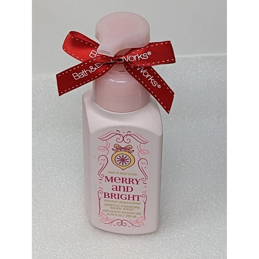 Bath & Body Works Merry and Bright Twisted Peppermint Gentle Foaming Hand Soap