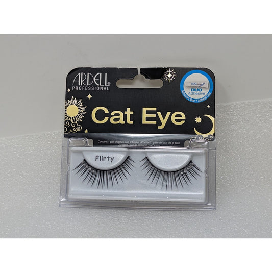 Ardell Professional Cat Eye Flirty Black False Faux Eyelashes Lashes