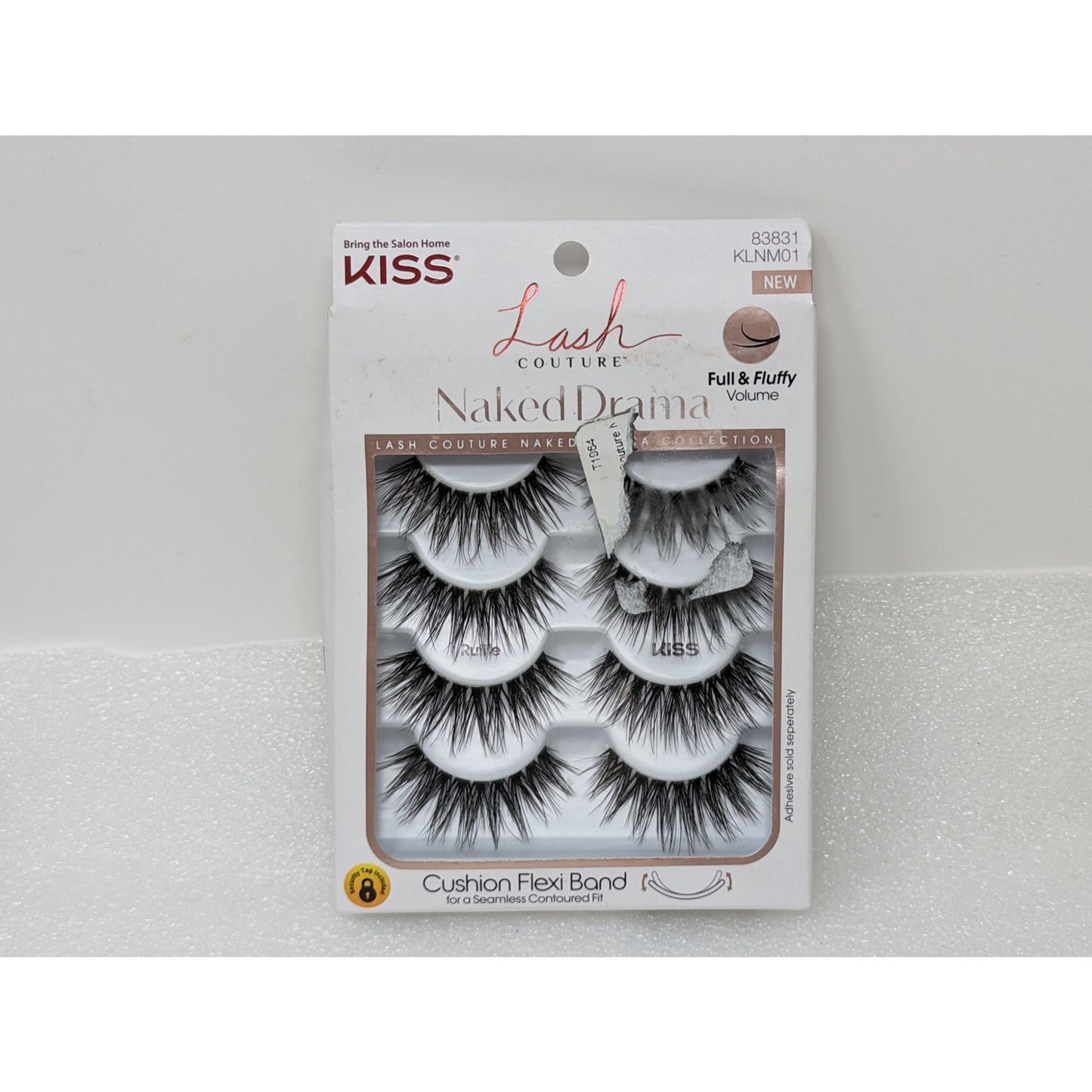 Kiss Lash Couture Naked Drama Collection Full & Fluffy Volume Eyelashes KLNM01