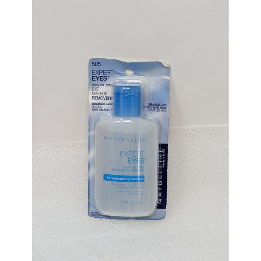 Maybelline 100% Oil Free Washable Eye Makeup Remover 505 Expert Eyes 2.3 oz