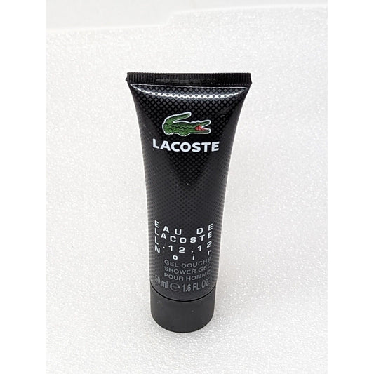 Lacoste L 12 12 Noir Shower Gel 1.6 oz / 50 ml Travel Size