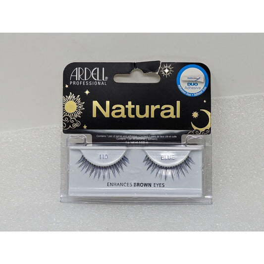 Ardell Color Impact Lashes #110 Blue (Enhances Brown Eyes) False Eyelashes