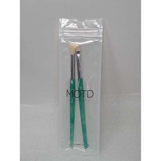 MOTD Cosmetics 2 Piece Cosmetics Makeup Brush Set