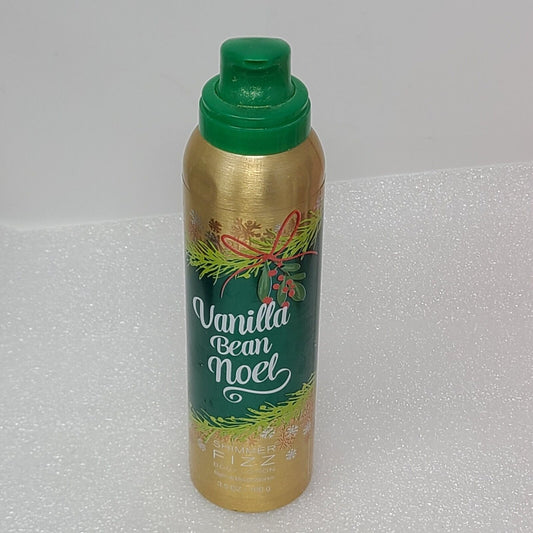 Bath & Body Works Vanilla Bean Noel Shimmer Fizz Body Lotion 3.5 oz