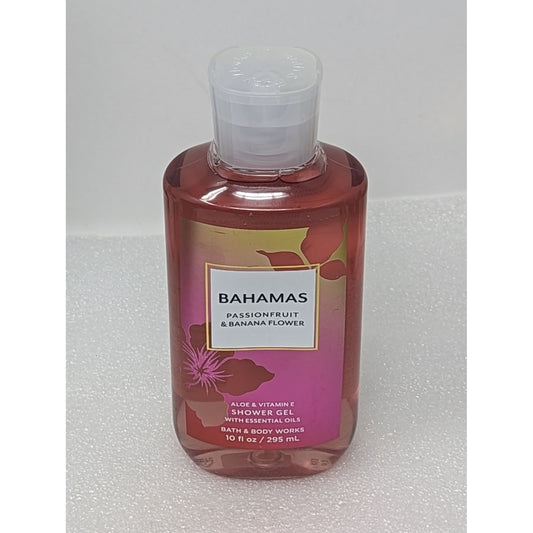 Bath & Body Works Bahamas Passionfruit & Banana Flower Shower Gel 10 oz