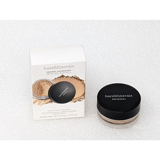 BareMinerals Original Foundation Warm Tan 22 Travel Size .03 oz