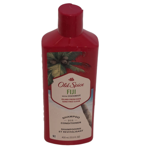 Old Spice Fiji with Coconut 2 in 1 Shampoo & Conditioner 13.5 oz