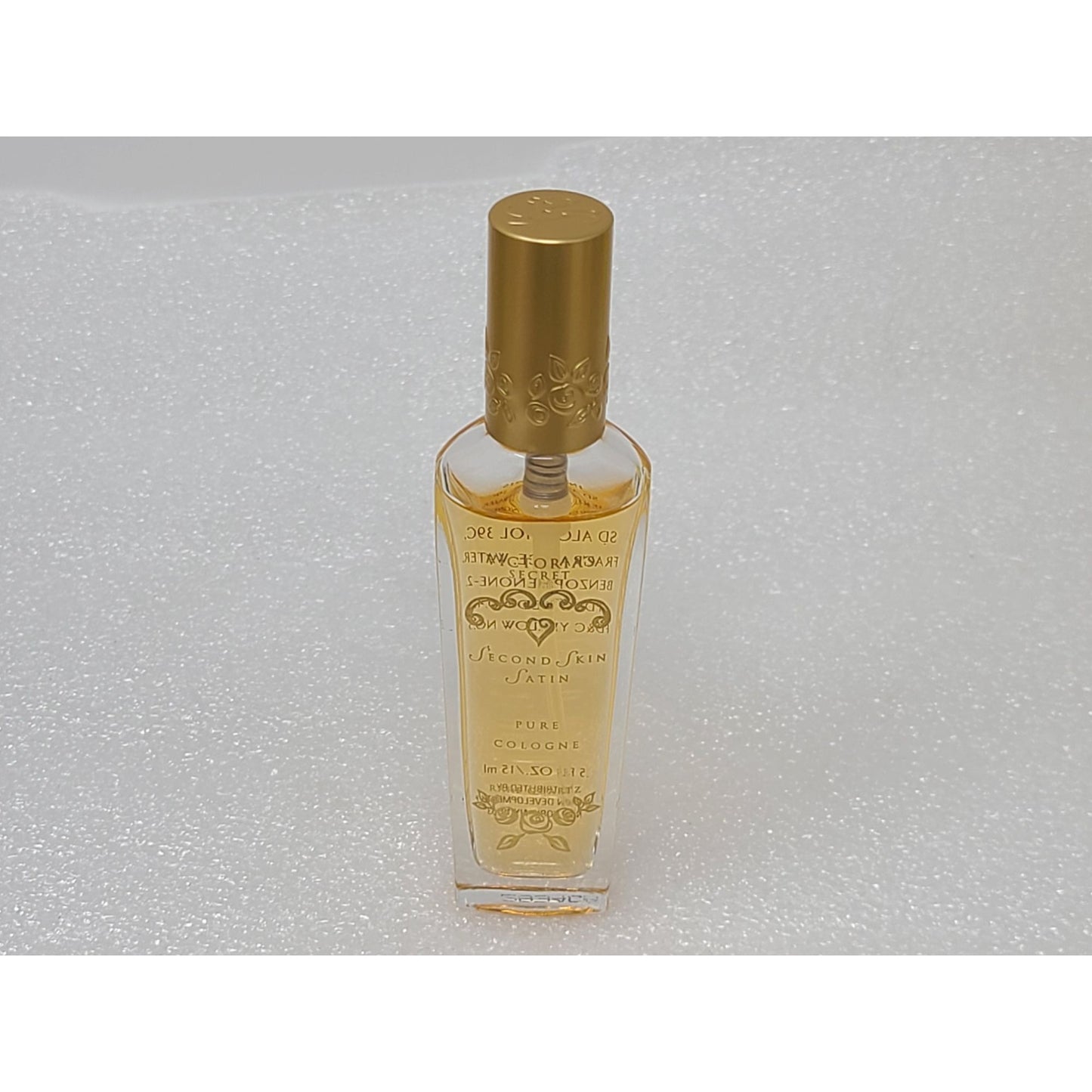 Victoria's Secret Second Skin Satin Rare Quartz Pure Cologne .5 oz / 15 mL