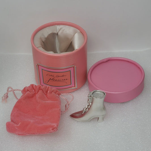 Vintage Estee Lauder Pleasures Victorian Boot Solid Perfume