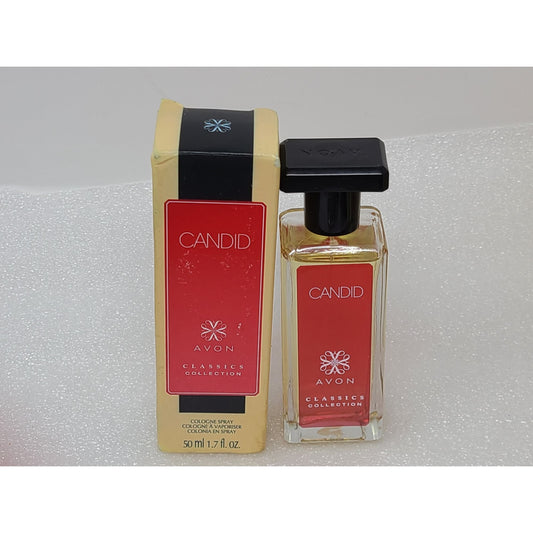 Vintage Avon Candid Cologne Spray 1.7 oz