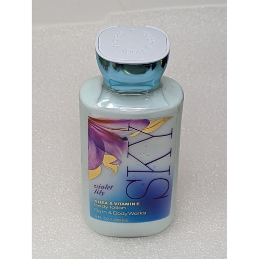 Bath & Body Works Violet Lily Sky Body Lotion 8 Oz