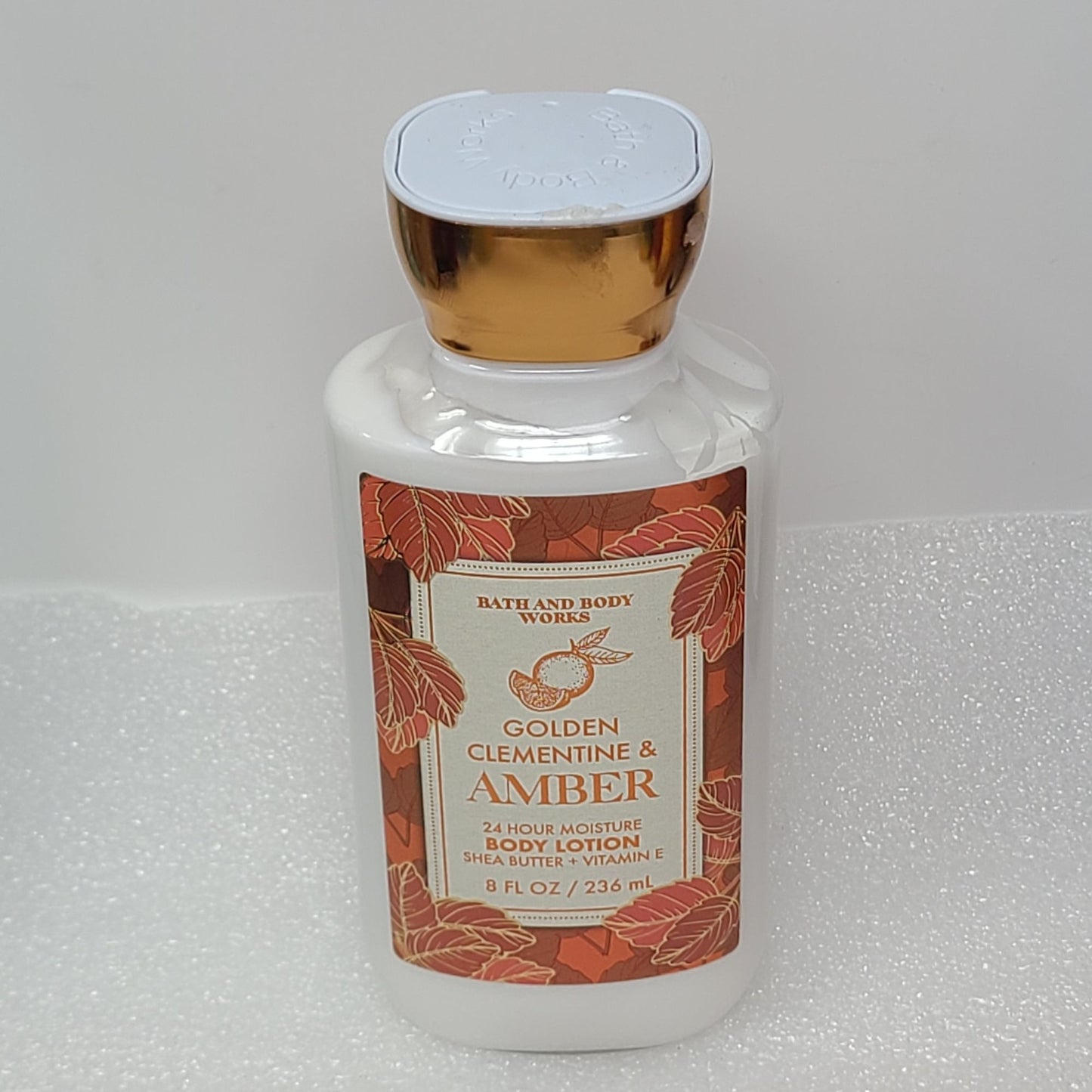 Bath and Body Works Golden Clementine and Amber Body Lotion 24 Hour Moisture