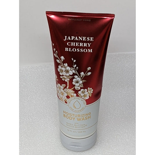 Bath & Body Works Japanese Cherry Blossom Moisturizing Body Wash 10 oz