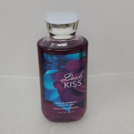 Bath & Body Works Dark Kiss Shower Gel 10 oz Shea Butter Vitamin E & Aloe