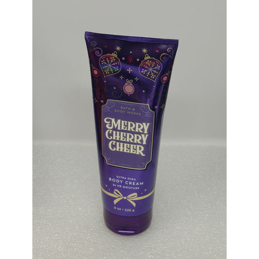 Bath & Body Works Merry Cherry Cheer Ultra Shea Body Cream 8 oz